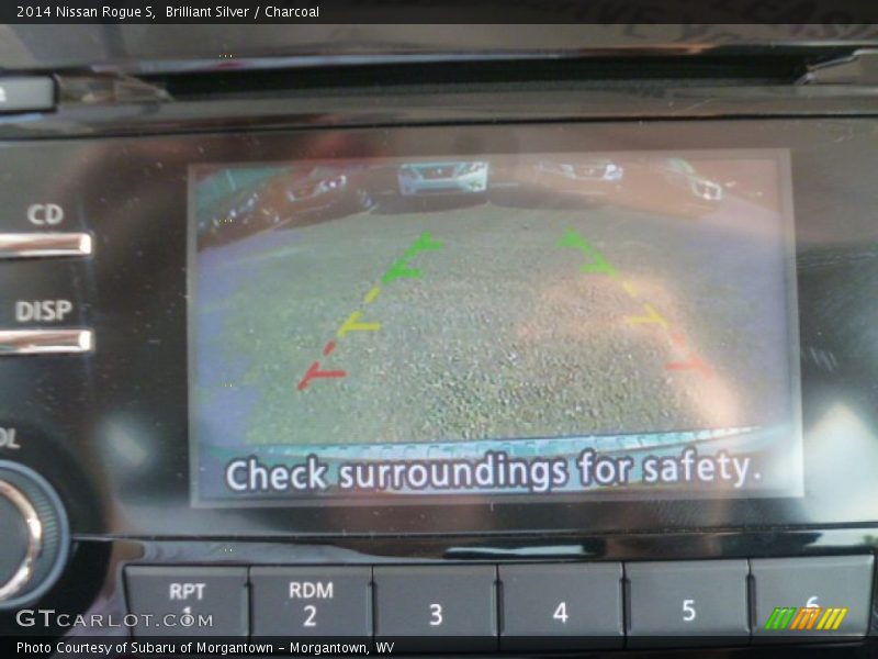 Brilliant Silver / Charcoal 2014 Nissan Rogue S