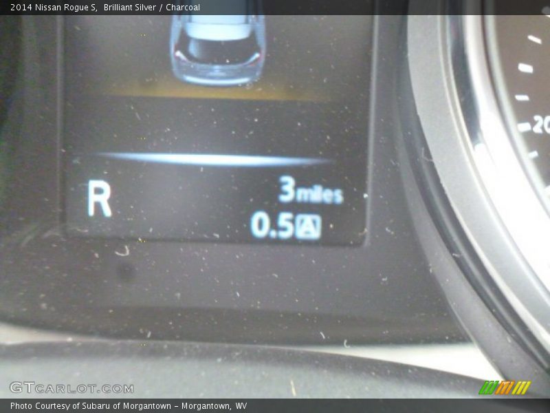 Brilliant Silver / Charcoal 2014 Nissan Rogue S