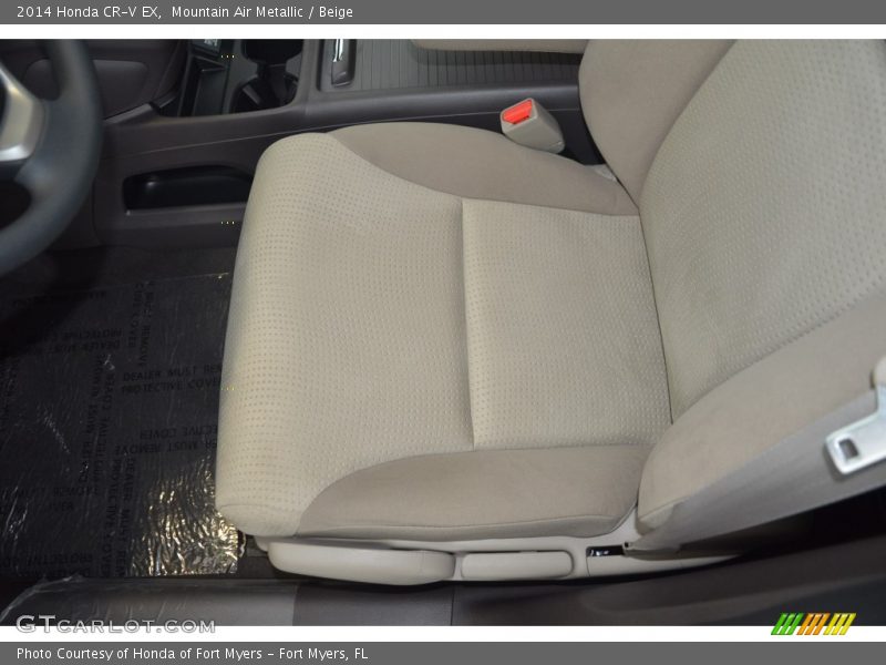Mountain Air Metallic / Beige 2014 Honda CR-V EX