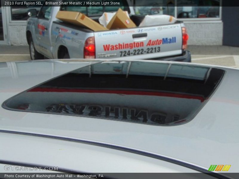 Brilliant Silver Metallic / Medium Light Stone 2010 Ford Fusion SEL