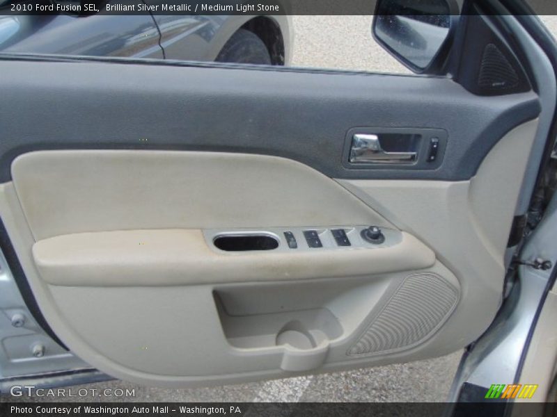 Brilliant Silver Metallic / Medium Light Stone 2010 Ford Fusion SEL