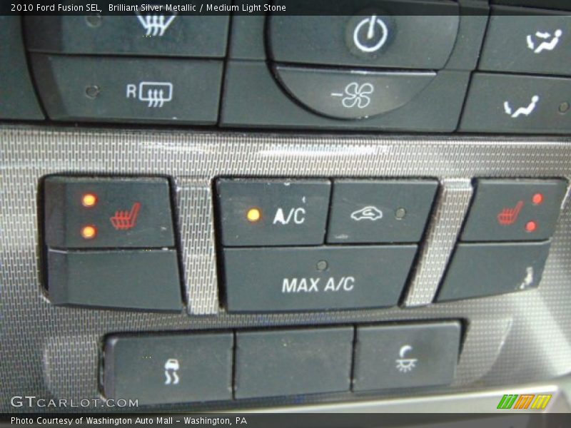 Brilliant Silver Metallic / Medium Light Stone 2010 Ford Fusion SEL
