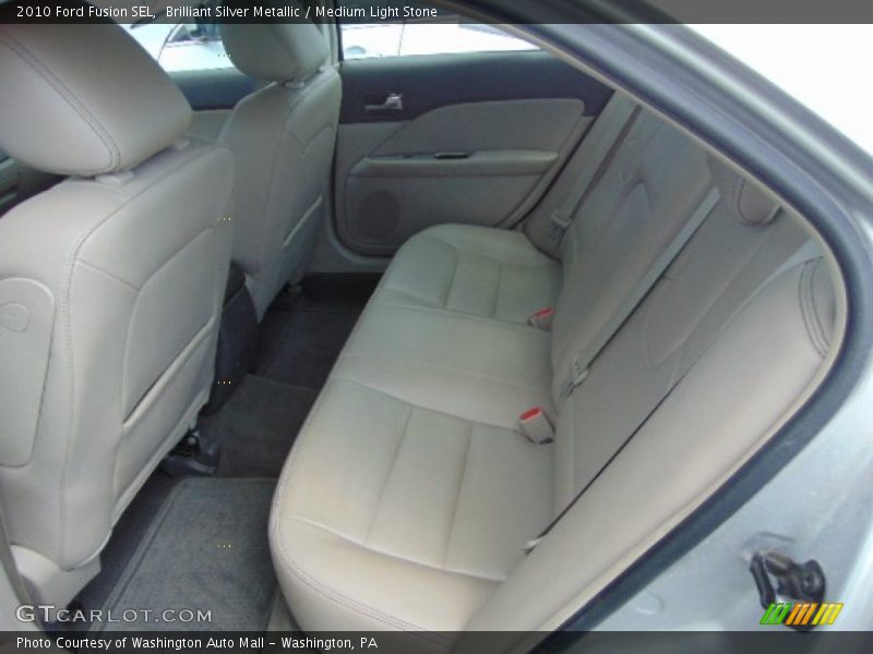 Brilliant Silver Metallic / Medium Light Stone 2010 Ford Fusion SEL