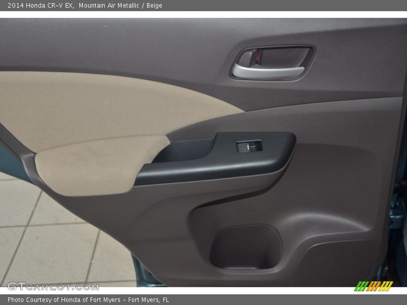 Mountain Air Metallic / Beige 2014 Honda CR-V EX