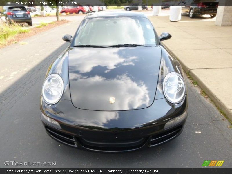 Black / Black 2008 Porsche 911 Targa 4S