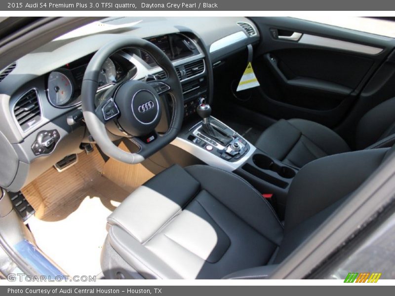 Daytona Grey Pearl / Black 2015 Audi S4 Premium Plus 3.0 TFSI quattro