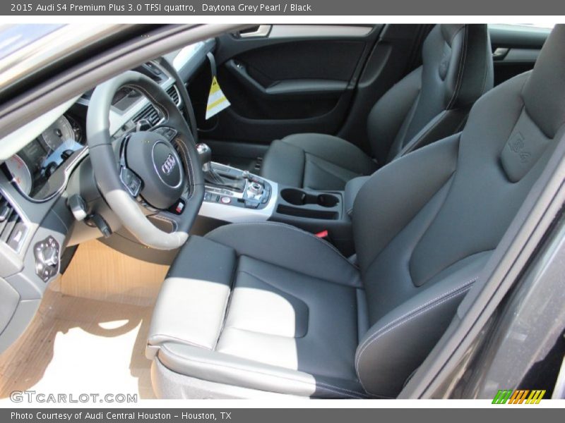 Daytona Grey Pearl / Black 2015 Audi S4 Premium Plus 3.0 TFSI quattro