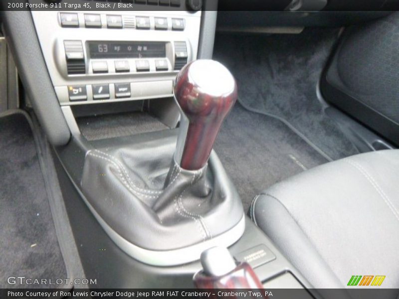 Black / Black 2008 Porsche 911 Targa 4S