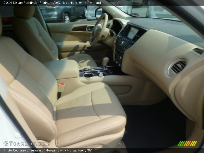 Moonlight White / Almond 2014 Nissan Pathfinder Platinum AWD