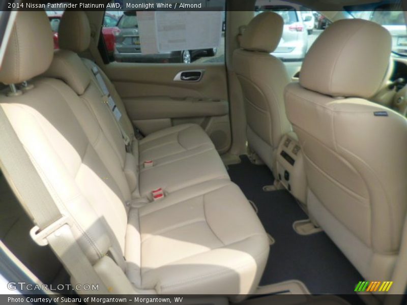 Moonlight White / Almond 2014 Nissan Pathfinder Platinum AWD