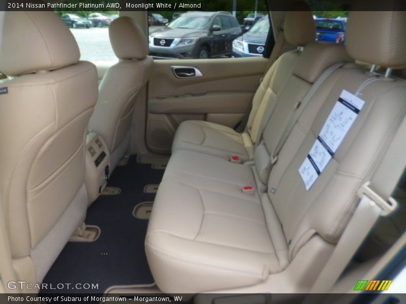 Moonlight White / Almond 2014 Nissan Pathfinder Platinum AWD