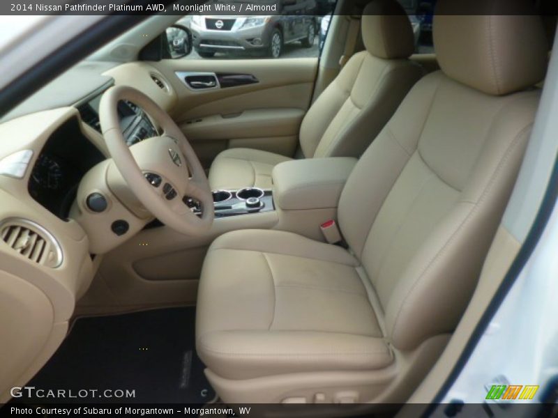 Moonlight White / Almond 2014 Nissan Pathfinder Platinum AWD