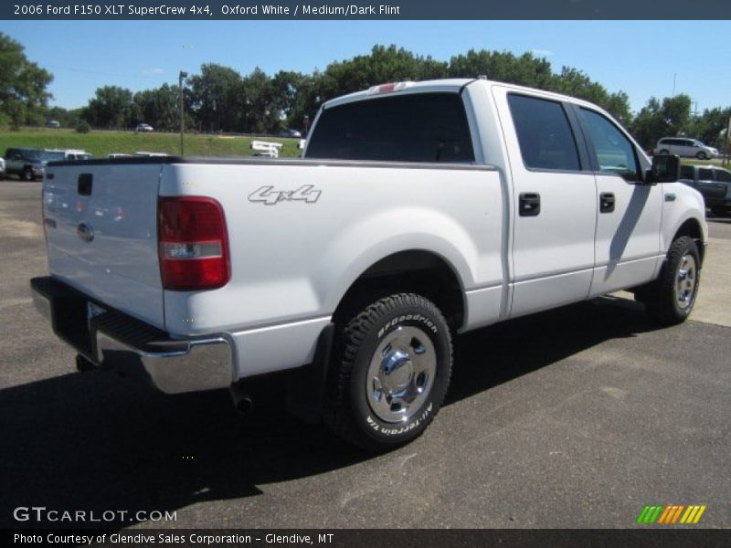 Oxford White / Medium/Dark Flint 2006 Ford F150 XLT SuperCrew 4x4