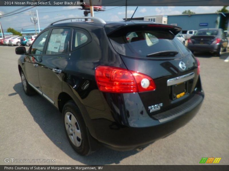 Super Black / Black 2014 Nissan Rogue Select S