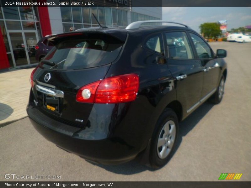 Super Black / Black 2014 Nissan Rogue Select S