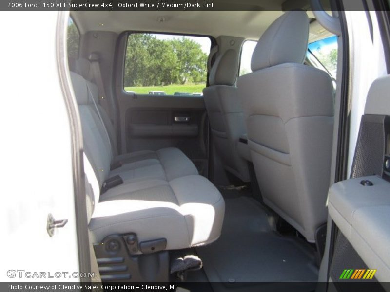 Oxford White / Medium/Dark Flint 2006 Ford F150 XLT SuperCrew 4x4