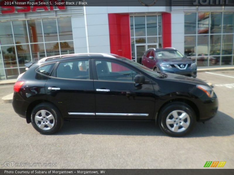 Super Black / Black 2014 Nissan Rogue Select S
