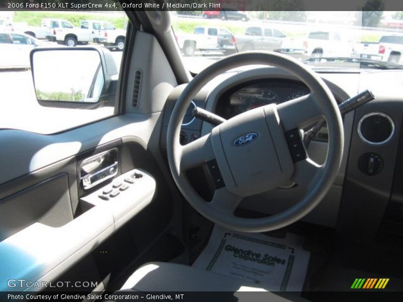Oxford White / Medium/Dark Flint 2006 Ford F150 XLT SuperCrew 4x4