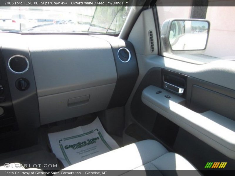 Oxford White / Medium/Dark Flint 2006 Ford F150 XLT SuperCrew 4x4