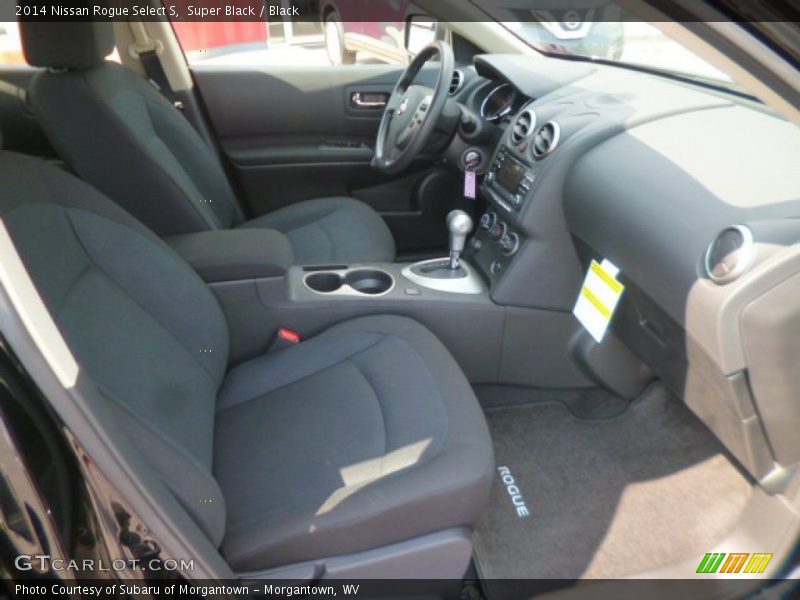 Super Black / Black 2014 Nissan Rogue Select S