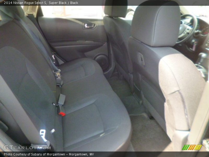 Super Black / Black 2014 Nissan Rogue Select S