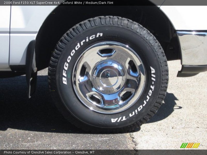 Oxford White / Medium/Dark Flint 2006 Ford F150 XLT SuperCrew 4x4