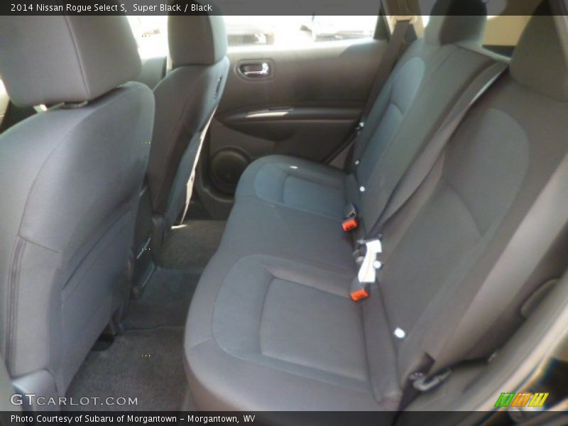 Super Black / Black 2014 Nissan Rogue Select S