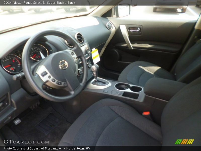 Super Black / Black 2014 Nissan Rogue Select S
