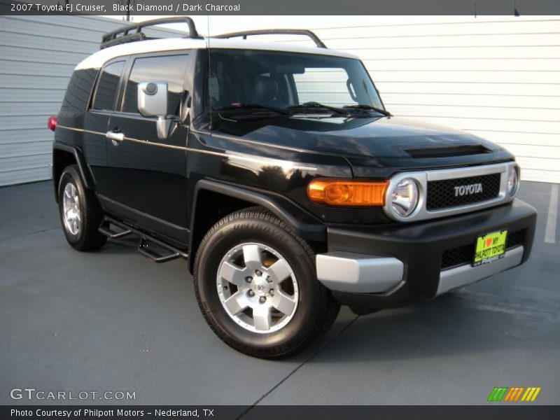 Black Diamond / Dark Charcoal 2007 Toyota FJ Cruiser