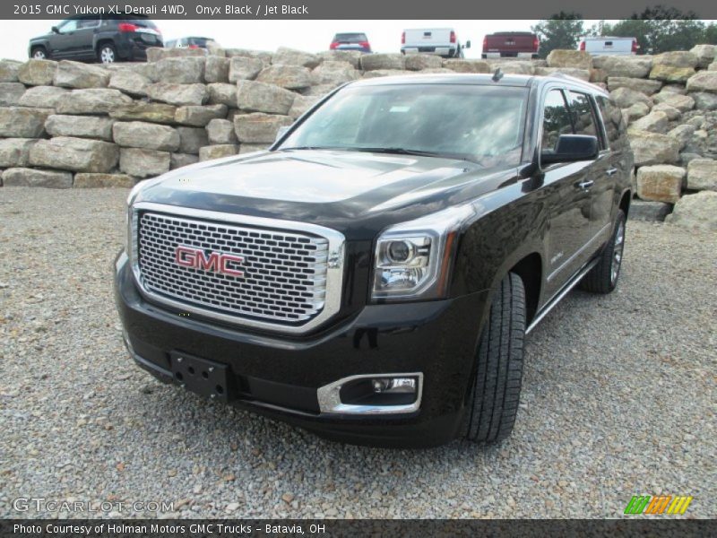 Onyx Black / Jet Black 2015 GMC Yukon XL Denali 4WD