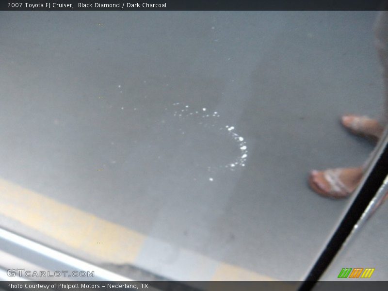 Black Diamond / Dark Charcoal 2007 Toyota FJ Cruiser