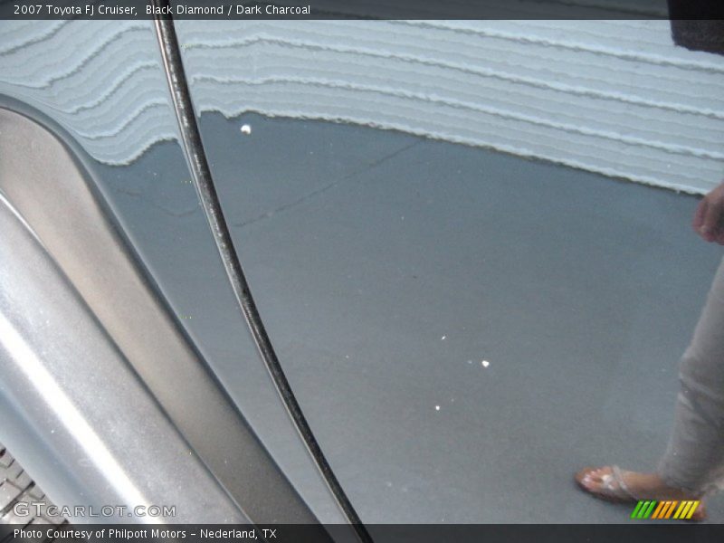 Black Diamond / Dark Charcoal 2007 Toyota FJ Cruiser