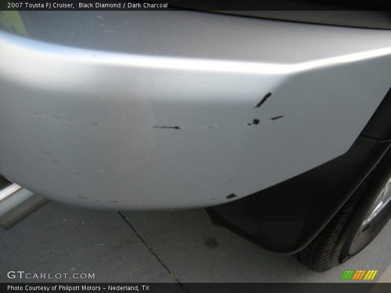 Black Diamond / Dark Charcoal 2007 Toyota FJ Cruiser