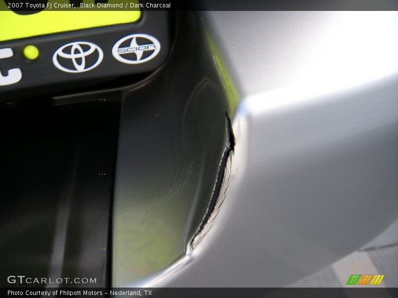 Black Diamond / Dark Charcoal 2007 Toyota FJ Cruiser