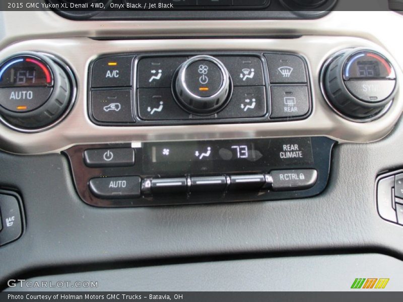 Onyx Black / Jet Black 2015 GMC Yukon XL Denali 4WD