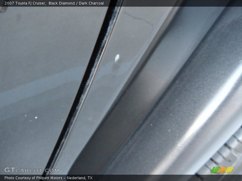 Black Diamond / Dark Charcoal 2007 Toyota FJ Cruiser