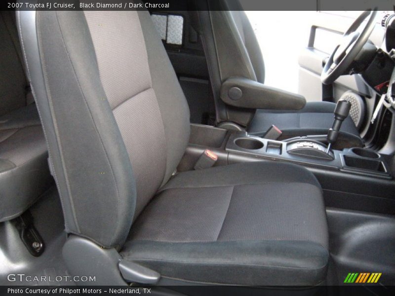 Black Diamond / Dark Charcoal 2007 Toyota FJ Cruiser