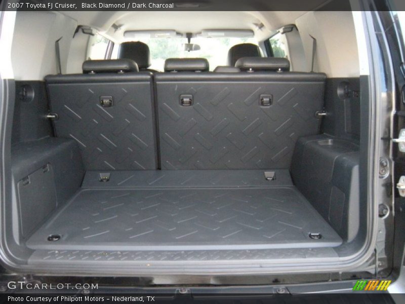 Black Diamond / Dark Charcoal 2007 Toyota FJ Cruiser