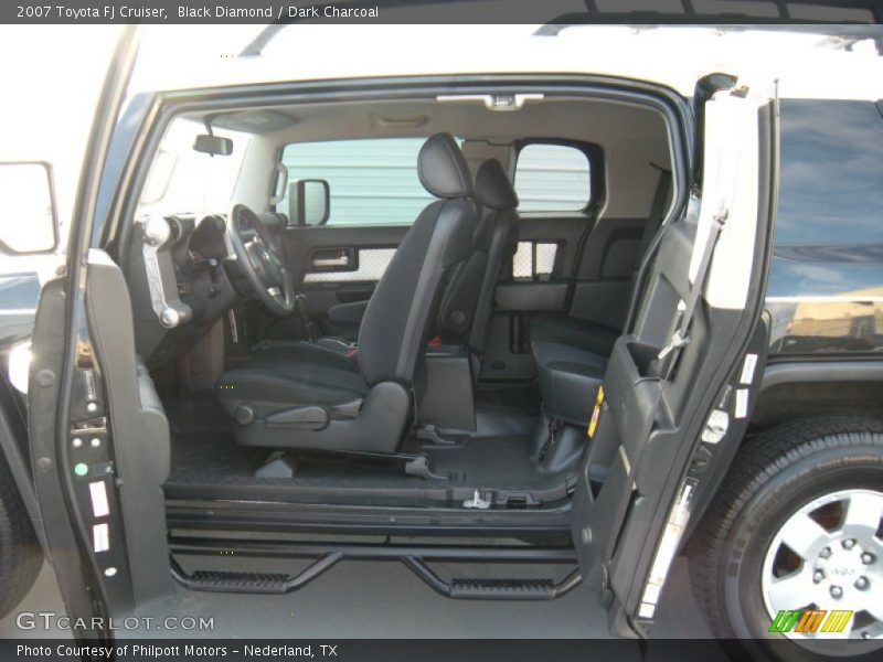 Black Diamond / Dark Charcoal 2007 Toyota FJ Cruiser