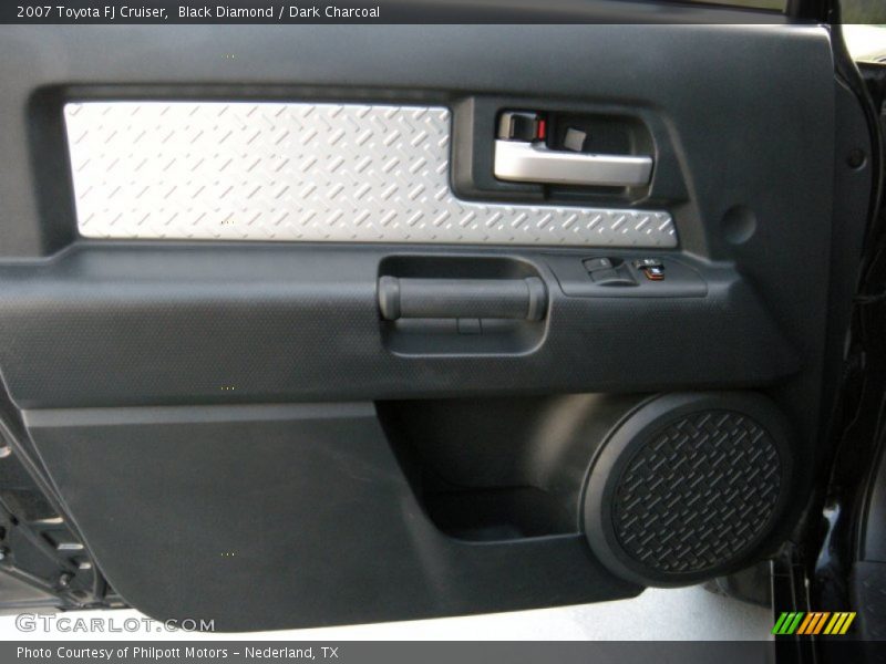 Black Diamond / Dark Charcoal 2007 Toyota FJ Cruiser