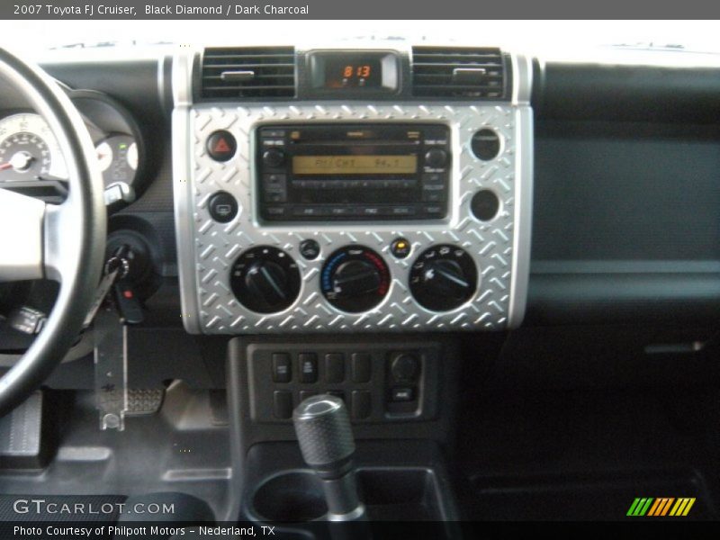 Black Diamond / Dark Charcoal 2007 Toyota FJ Cruiser