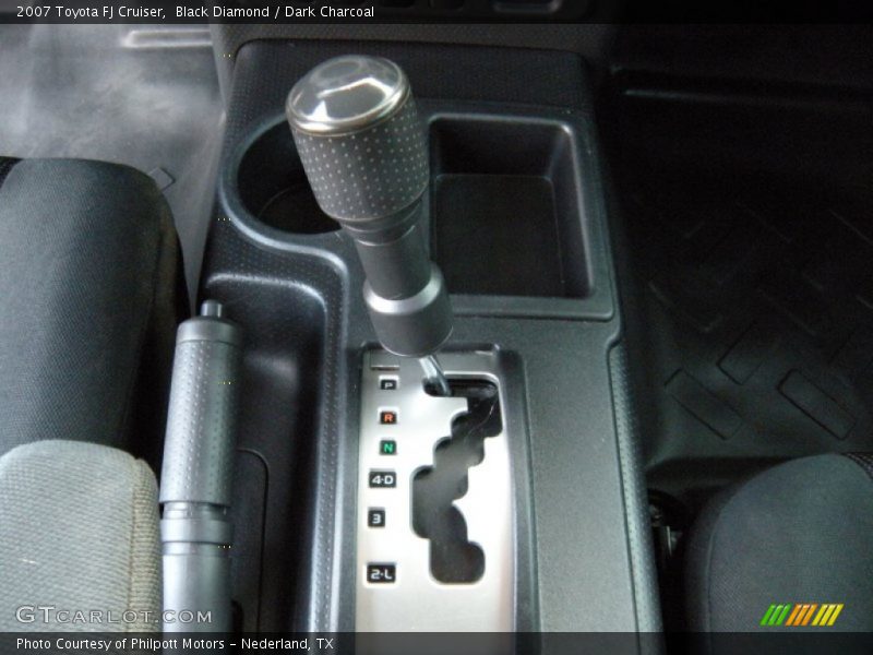Black Diamond / Dark Charcoal 2007 Toyota FJ Cruiser
