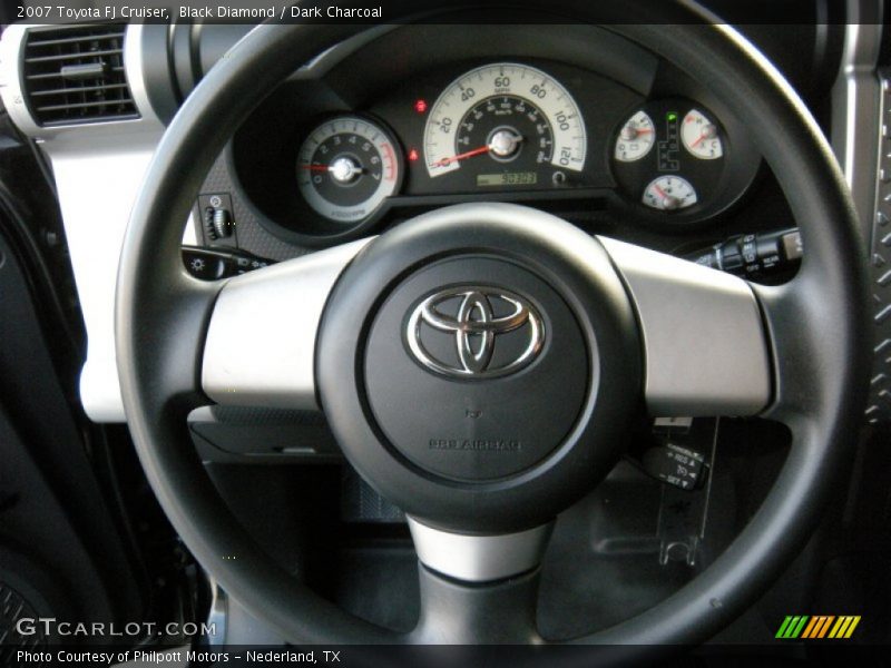 Black Diamond / Dark Charcoal 2007 Toyota FJ Cruiser