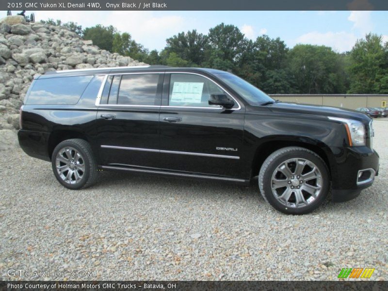 Onyx Black / Jet Black 2015 GMC Yukon XL Denali 4WD