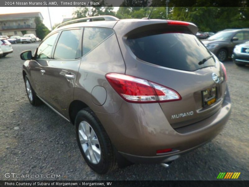 Tinted Bronze / Black 2014 Nissan Murano SL AWD