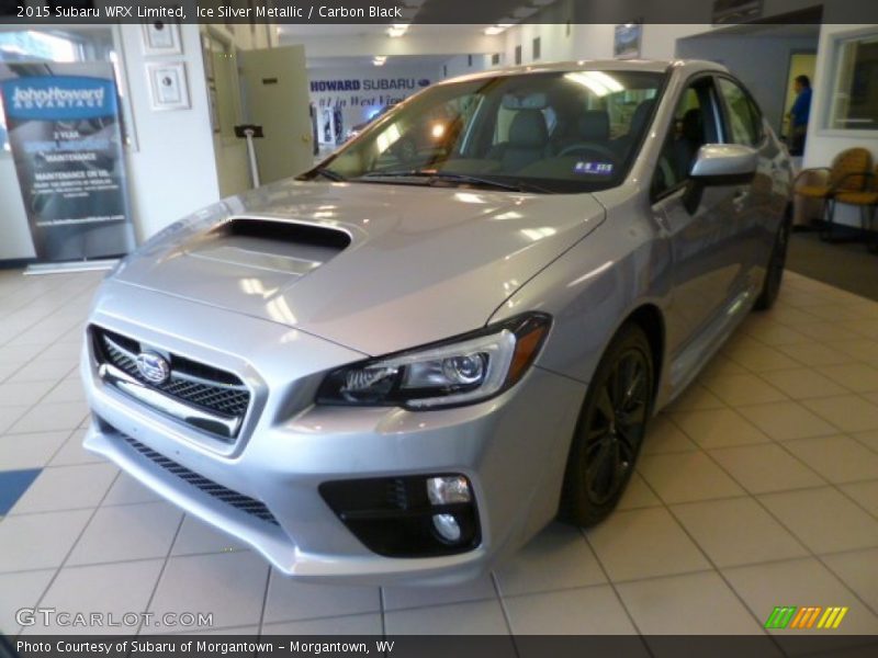 Ice Silver Metallic / Carbon Black 2015 Subaru WRX Limited