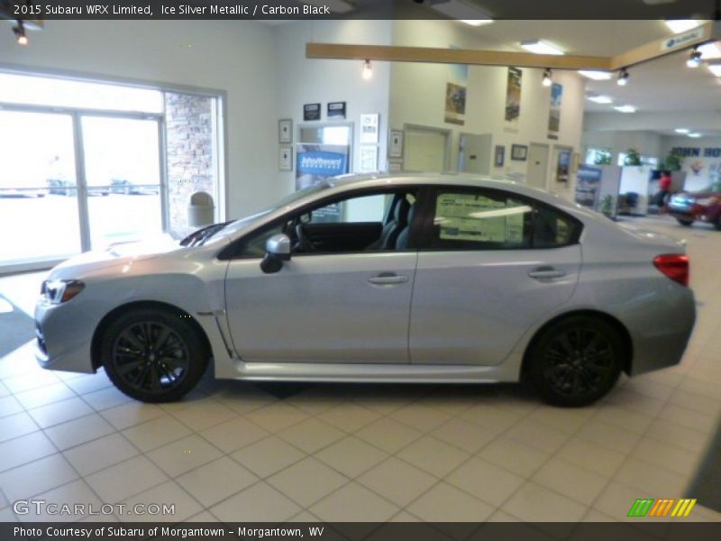 Ice Silver Metallic / Carbon Black 2015 Subaru WRX Limited