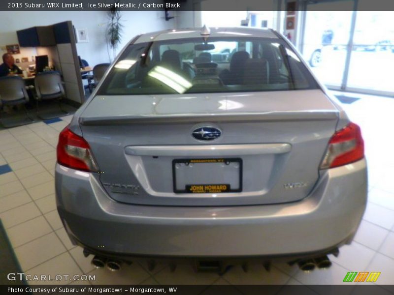 Ice Silver Metallic / Carbon Black 2015 Subaru WRX Limited