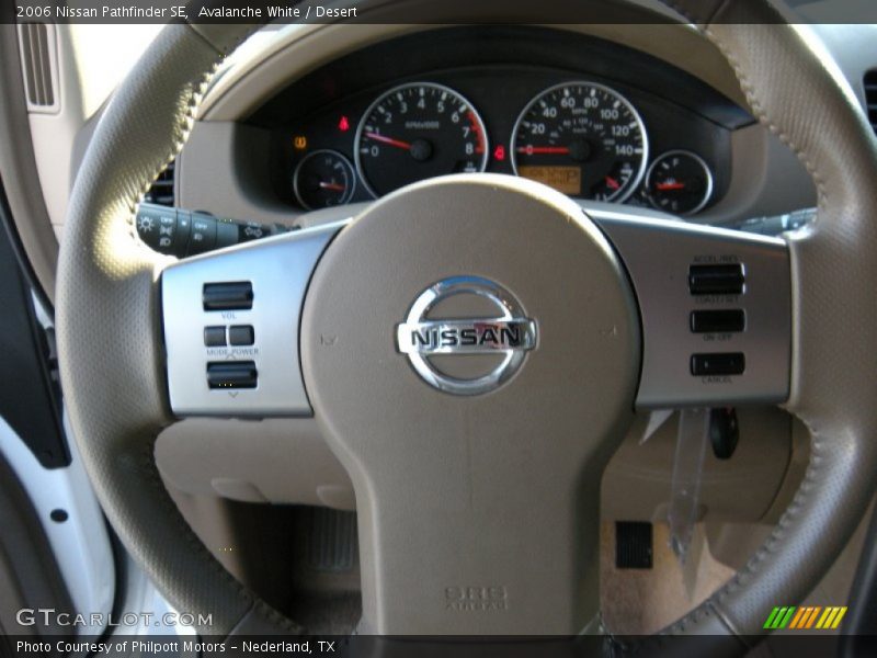 Avalanche White / Desert 2006 Nissan Pathfinder SE