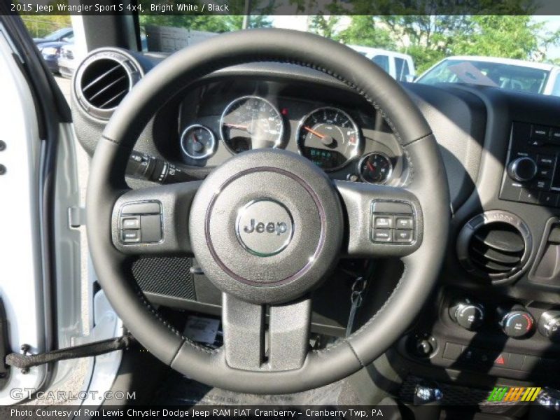  2015 Wrangler Sport S 4x4 Steering Wheel